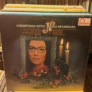 Nana Mouskouri – Christmas With Nana Mouskouri Vintage 33rpm VG+ AB77